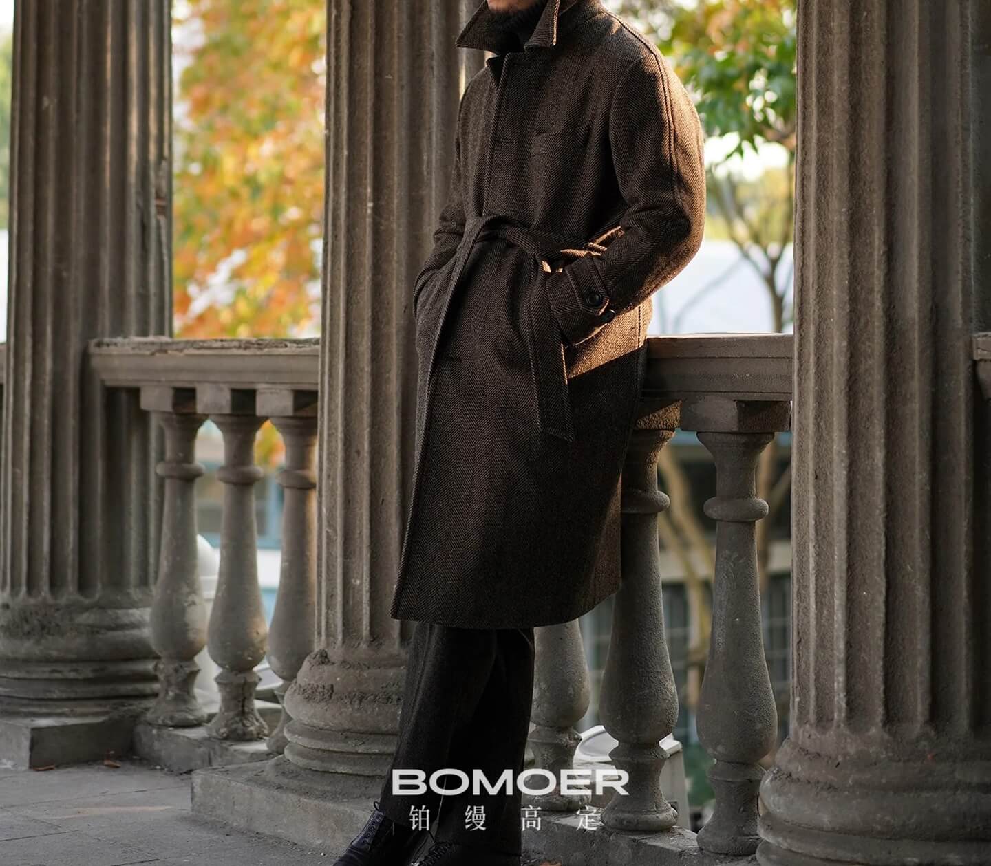 优雅永不过时,巴尔玛肯大衣(Balmacaan Overcoat)