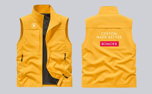 企业高端精品马甲定制？