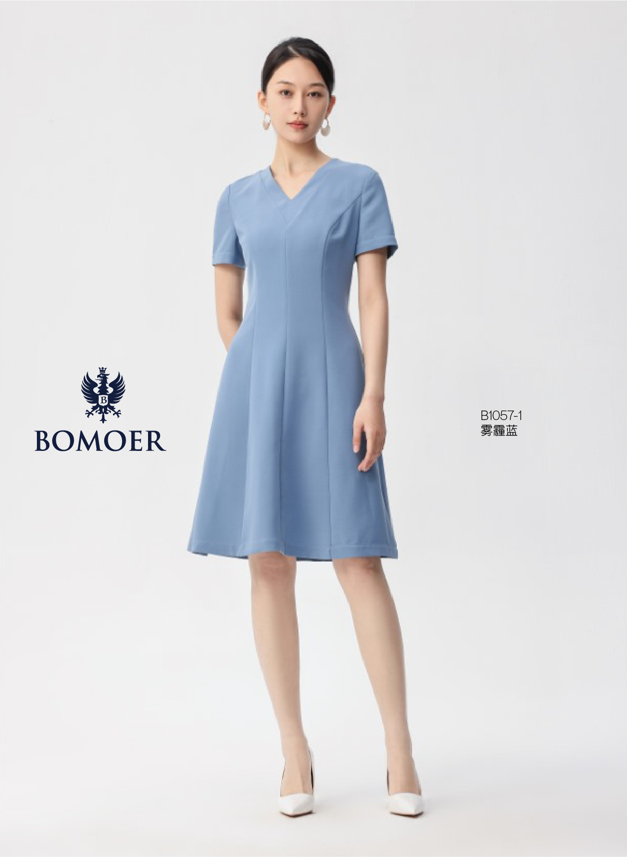 BOMOER铂缦|女士商务通勤 连衣裙款式系列
