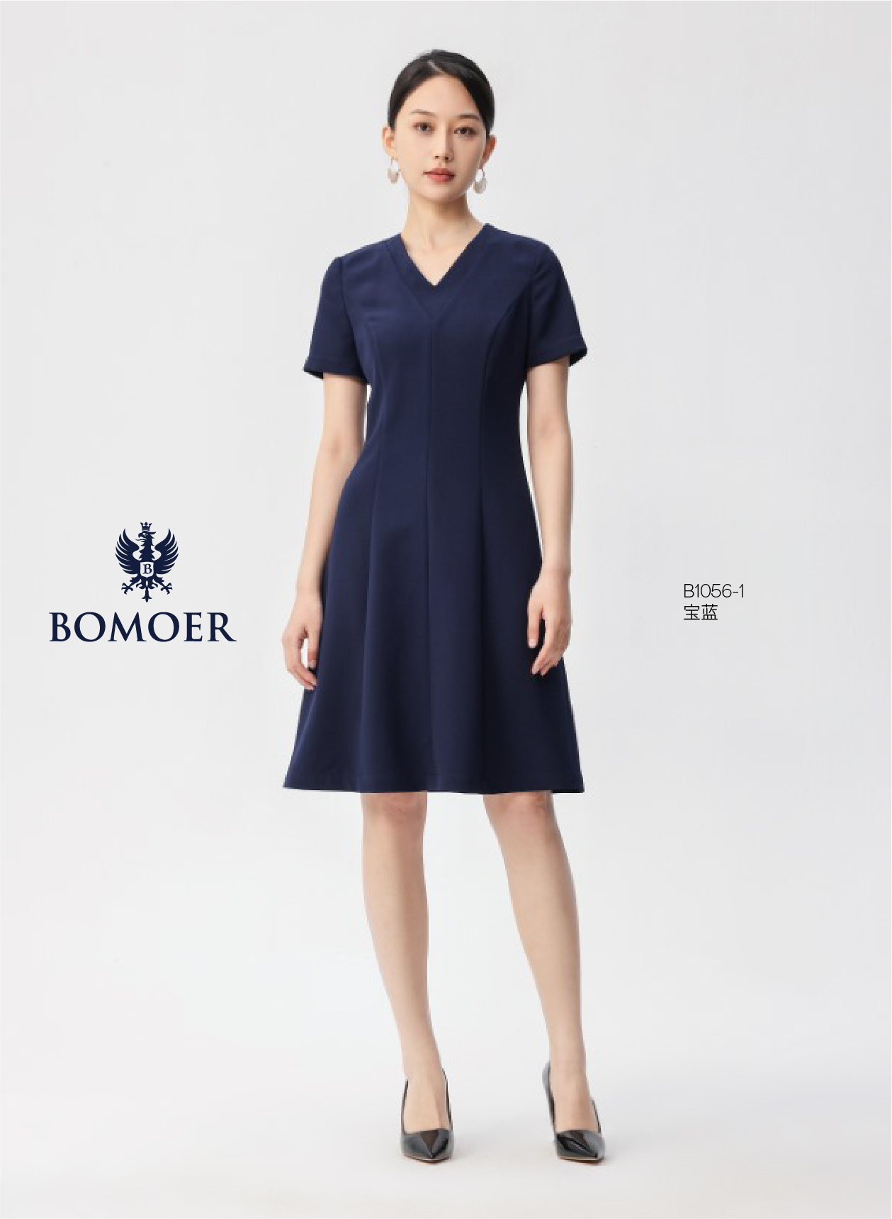 BOMOER铂缦|女士商务通勤 连衣裙款式系列