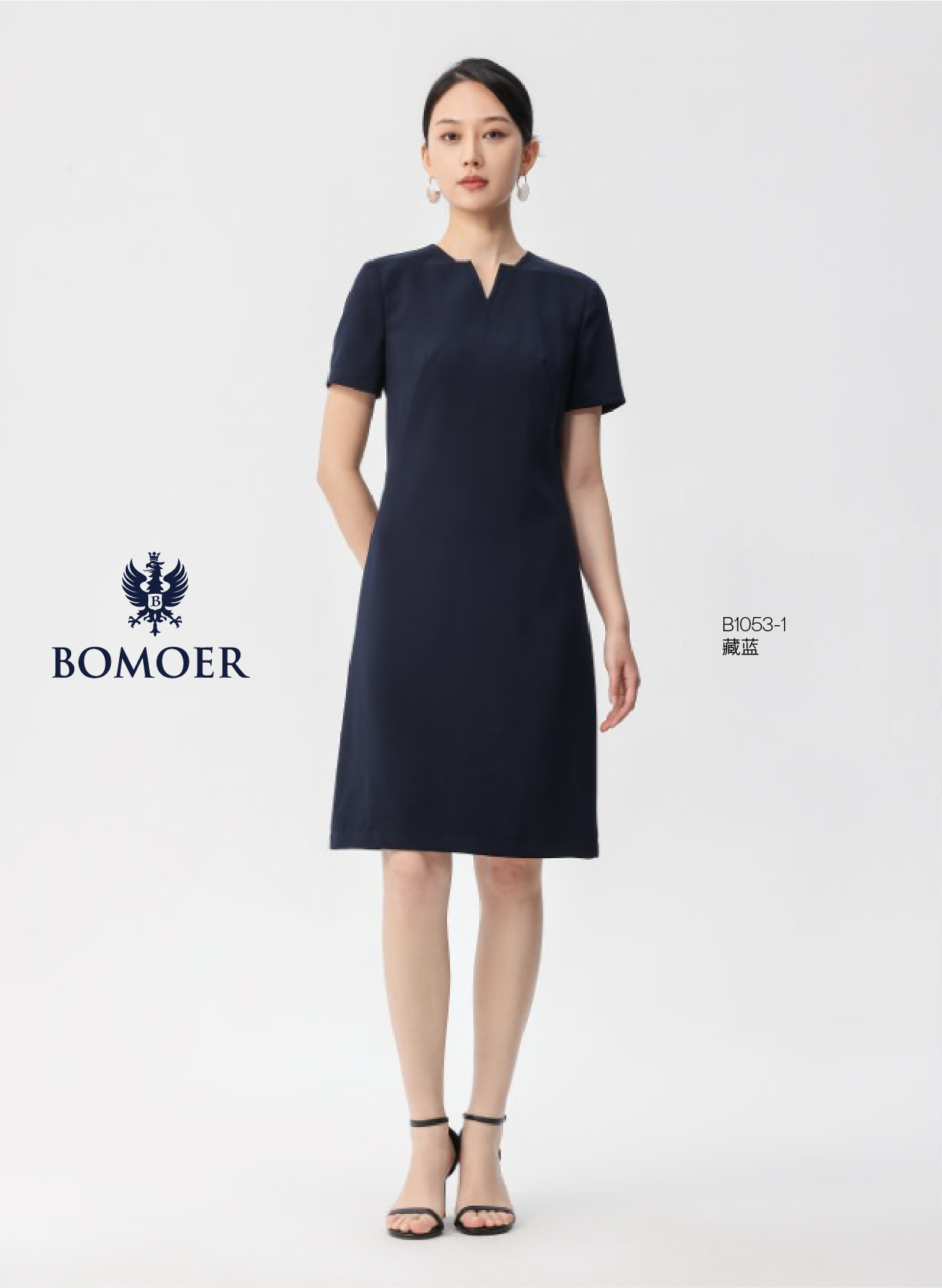 BOMOER铂缦|女士商务通勤 连衣裙款式系列