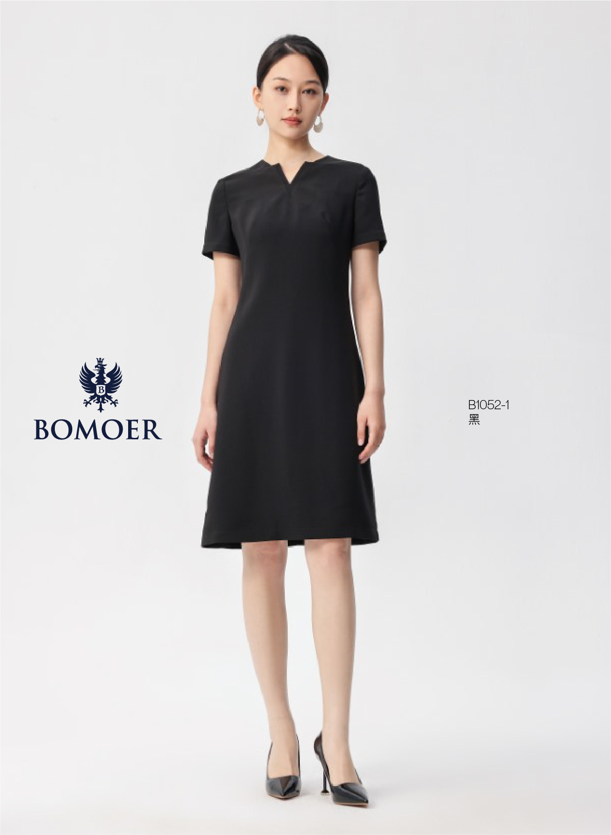 BOMOER铂缦|女士商务通勤 连衣裙款式系列