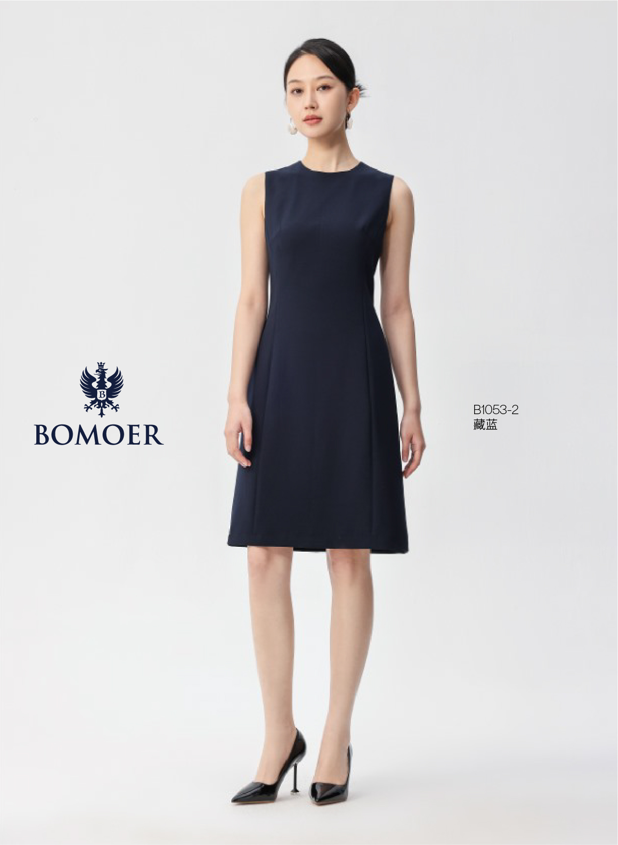 BOMOER铂缦|女士商务通勤 连衣裙款式系列