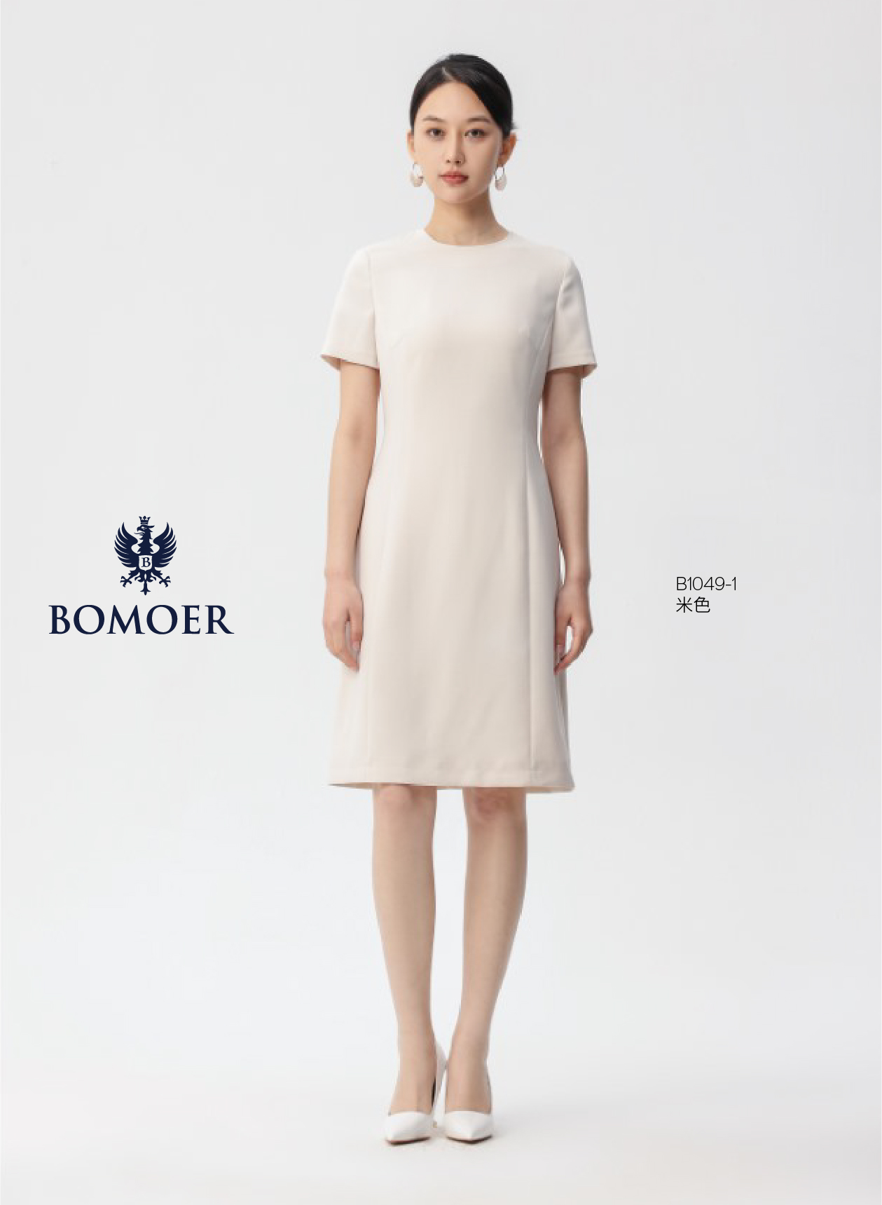 BOMOER铂缦|女士商务通勤 连衣裙款式系列