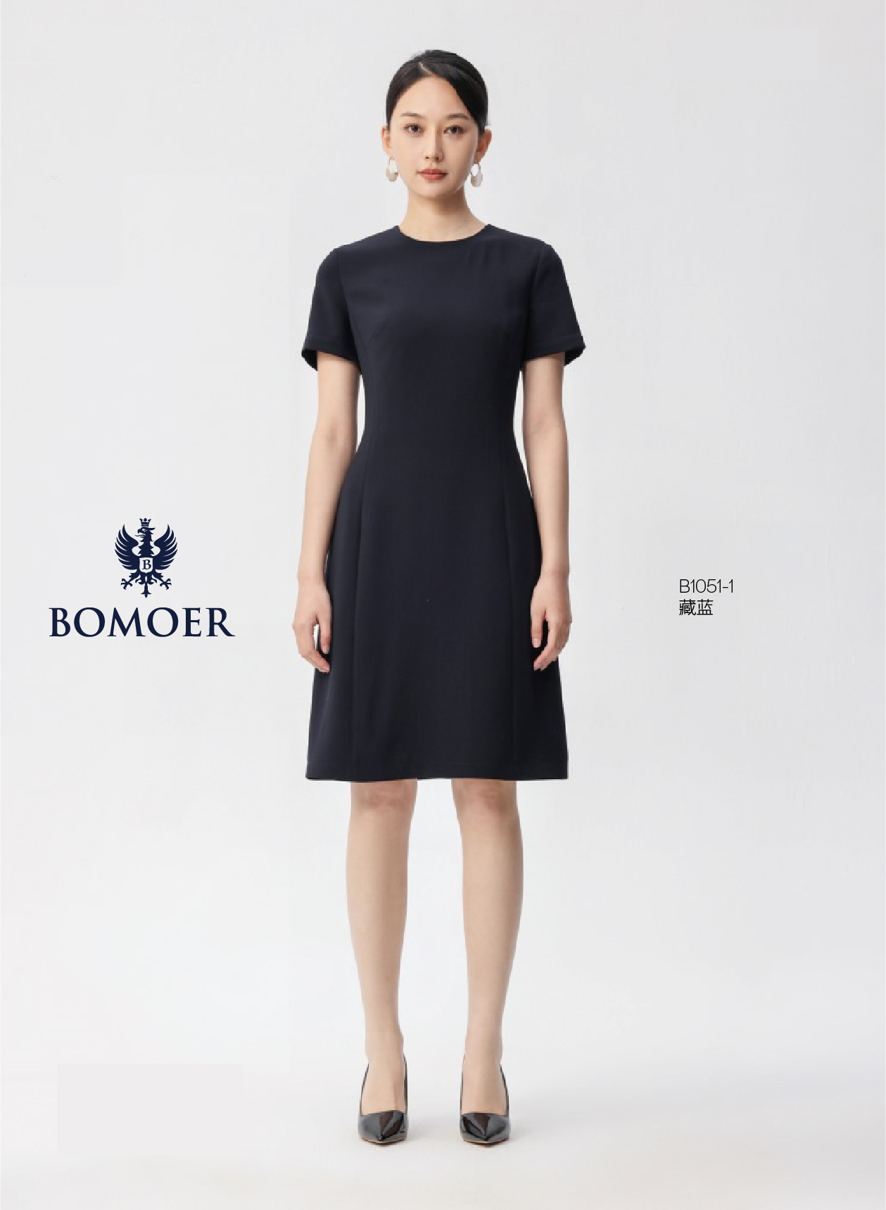 BOMOER铂缦|女士商务通勤 连衣裙款式系列