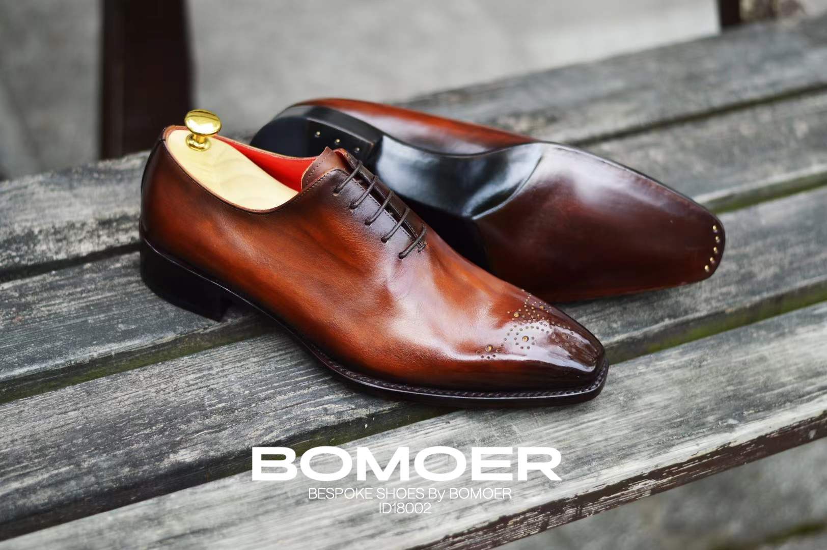 BOMOER铂缦高级手工定制皮鞋