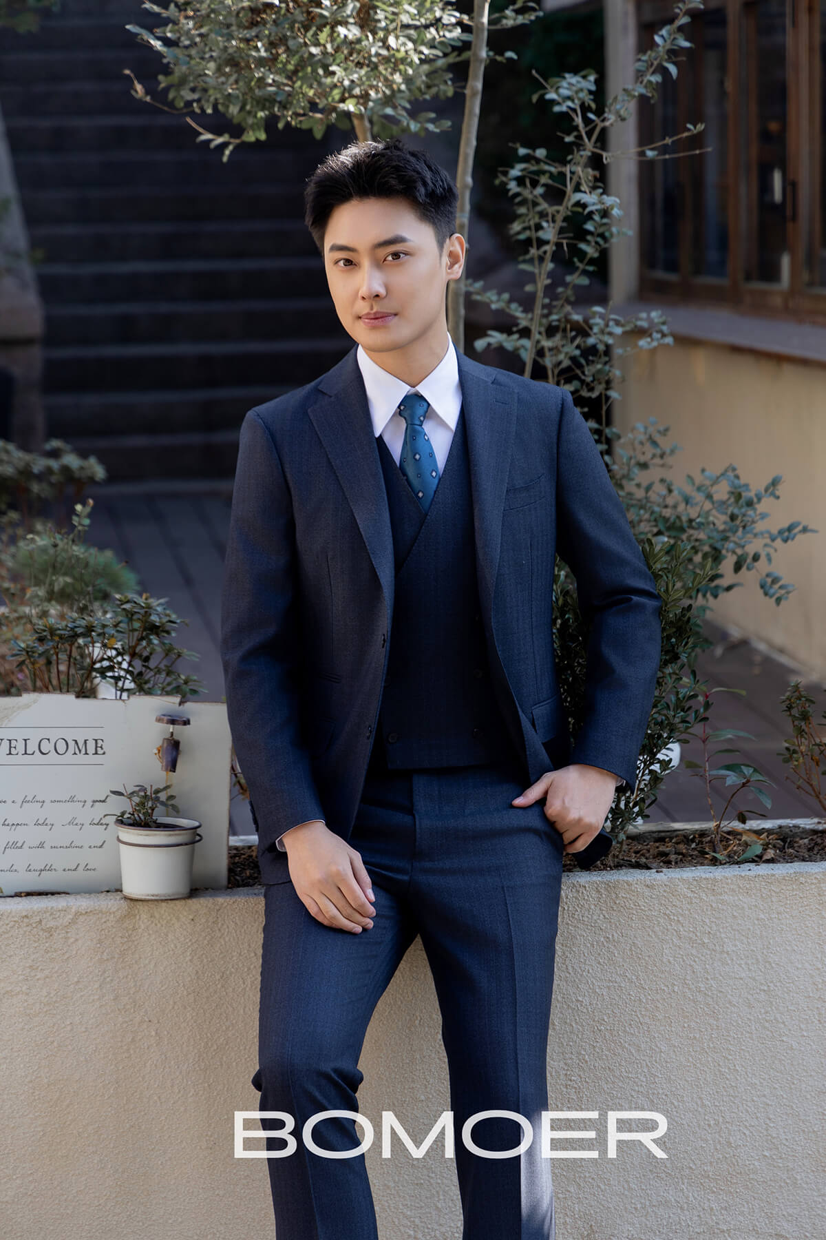 BOMOER铂缦上海婚礼新郎西服定制款式介绍