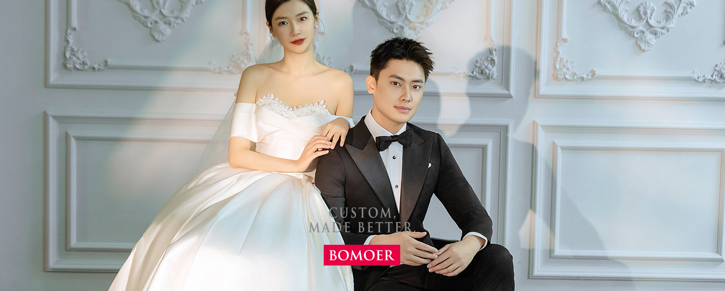 BOMOER铂缦上海婚礼新郎西服定制款式介绍